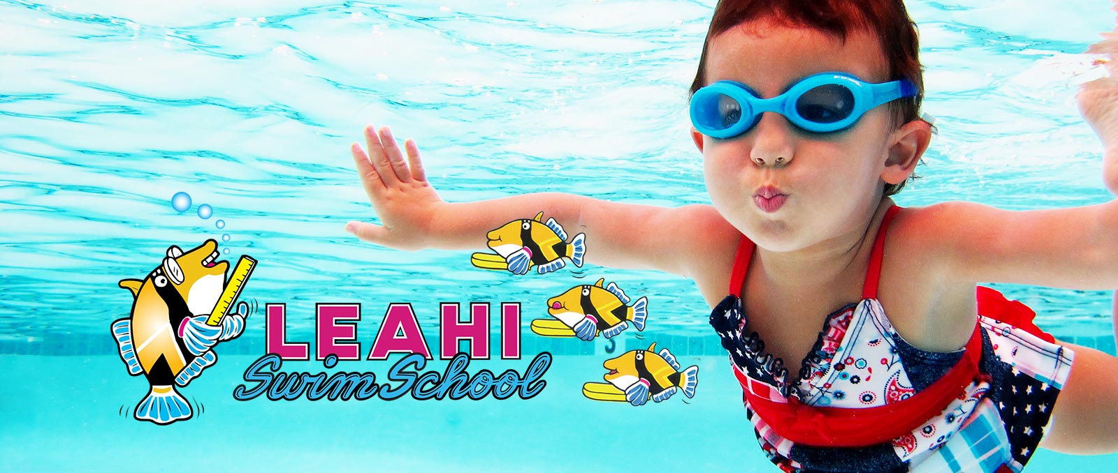 Lē‘ahi Swim School Logo